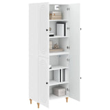 Cabinet Set 2 pcs 66 x 34.5 x 90 cm Engineered Wood - Side View