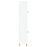Cabinet Set 2 pcs 66 x 34.5 x 90 cm Engineered Wood - Rear View