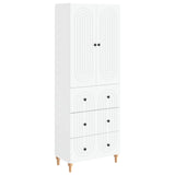 Cabinet Set 2 pcs 66 x 34.5 x 90 cm Engineered Wood