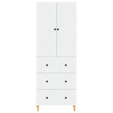 Cabinet Set 2 pcs 66 x 34.5 x 90 cm Engineered Wood - 45-Degree Angle