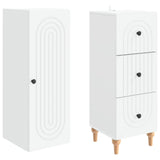 Cabinet Set 2 pcs 33 x 34.5 x 90 cm Engineered Wood - Top-Down View