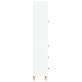 Cabinet Set 2 pcs 33 x 34.5 x 90 cm Engineered Wood - Rear View