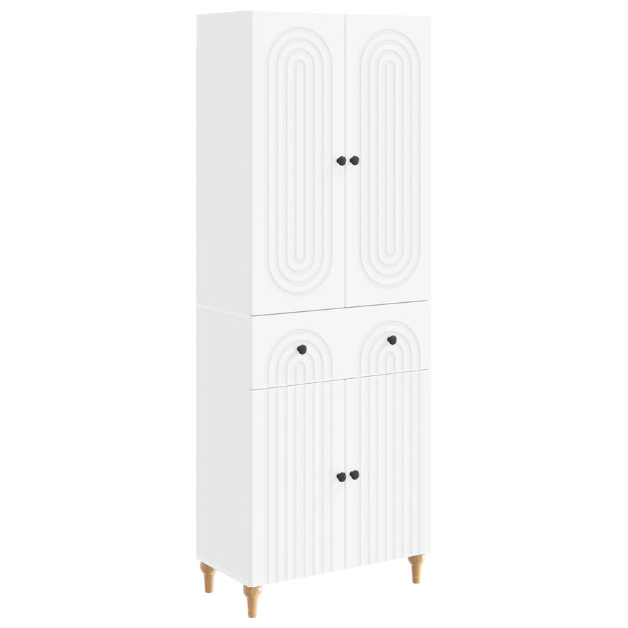 Cabinet Set 2 pcs Engineered Wood
