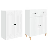 Cabinet Set 2 pcs 66 x 34.5 x 90 cm Engineered Wood