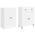 Cabinet Set 2 pcs Engineered Wood