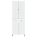 Cabinet Set 2 pcs Engineered Wood