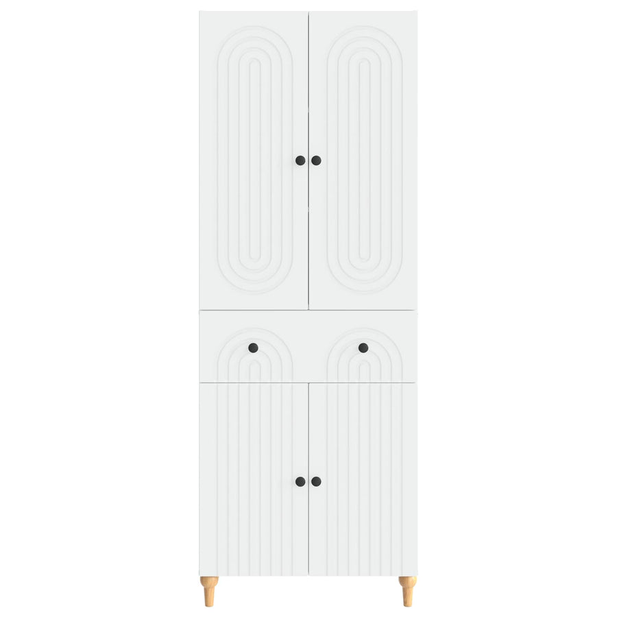 Cabinet Set 2 pcs Engineered Wood