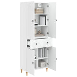 Cabinet Set 2 pcs 66 x 34.5 x 90 cm Engineered Wood - Side View