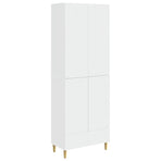 Cabinet Set 2 pcs Engineered Wood