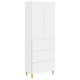 Cabinet Set 2 pcs 66 x 34.5 x 90 cm Engineered Wood