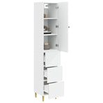 Cabinet Set 2 pcs Engineered Wood