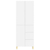 Cabinet Set 2 pcs White 66 x 34.5 x 90 cm Engineered Wood