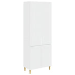 Cabinet Set 2 pcs Engineered Wood