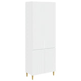 Cabinet Set 2 pcs 66 x 34.5 x 90 cm Engineered Wood - Front View