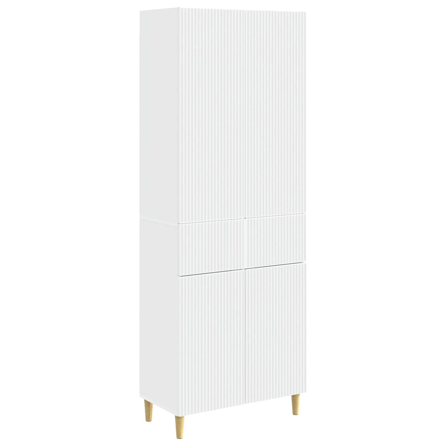 Cabinet Set 2 pcs Engineered Wood