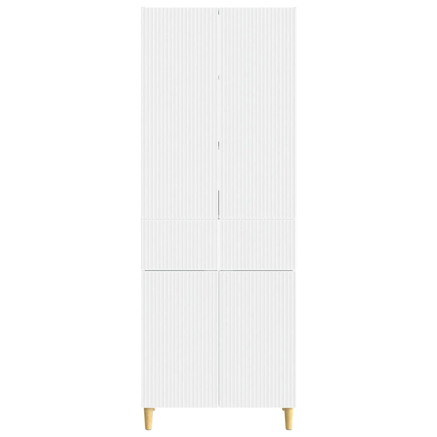 Cabinet Set 2 pcs Engineered Wood