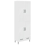 Cabinet Set 2 pcs 66 x 34.5 x 95 cm Engineered Wood - Front View