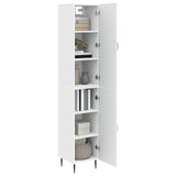 Cabinet Set 2 pcs White 33 x 34.5 x 89.5 cm Engineered Wood