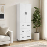 Cabinet Set 2 pcs White 66 x 34.5 x 90 cm Engineered Wood