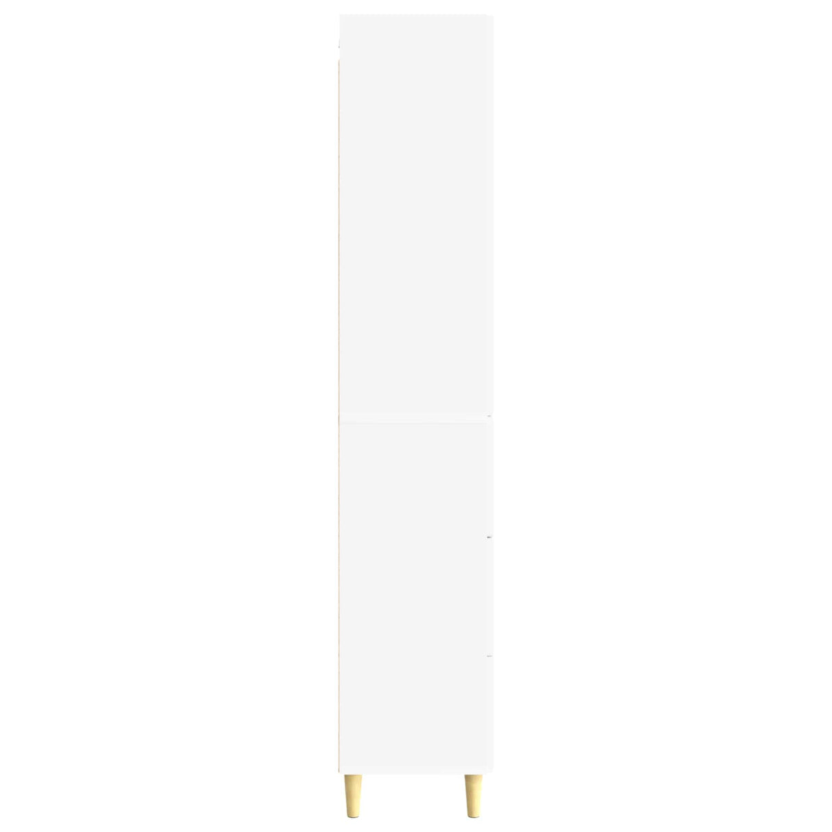 Cabinet Set 2 pcs White 66 x 34.5 x 90 cm Engineered Wood