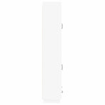 Cabinet Set 2 pcs White Engineered Wood