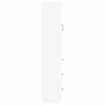 Cabinet Set 2 pcs 33 x 34.5 x 87 cm Engineered Wood White