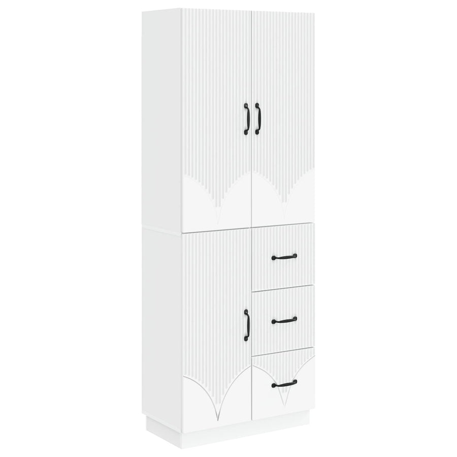 Cabinet Set 2 pcs Engineered Wood
