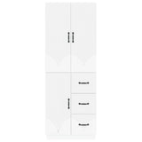 Cabinet Set 2 pcs Engineered Wood