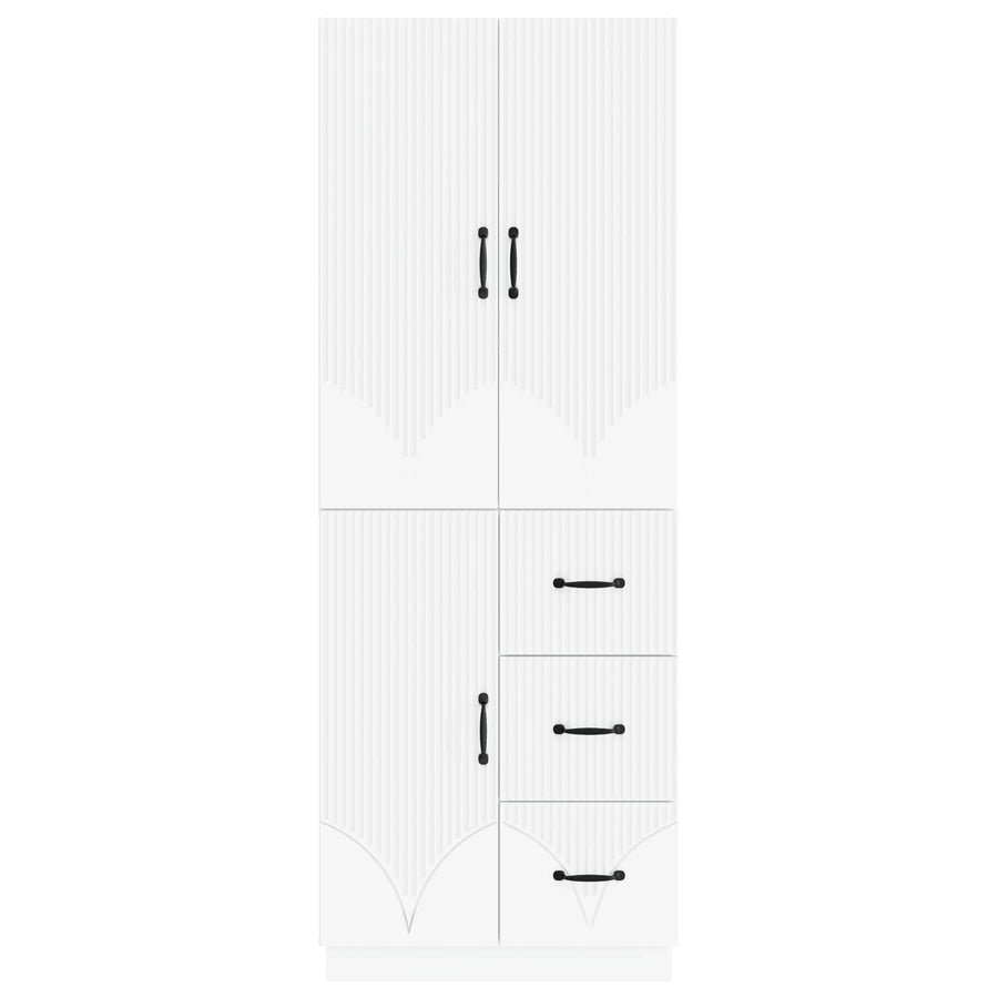 Cabinet Set 2 pcs Engineered Wood