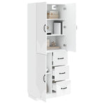 Cabinet Set 2 pcs Engineered Wood