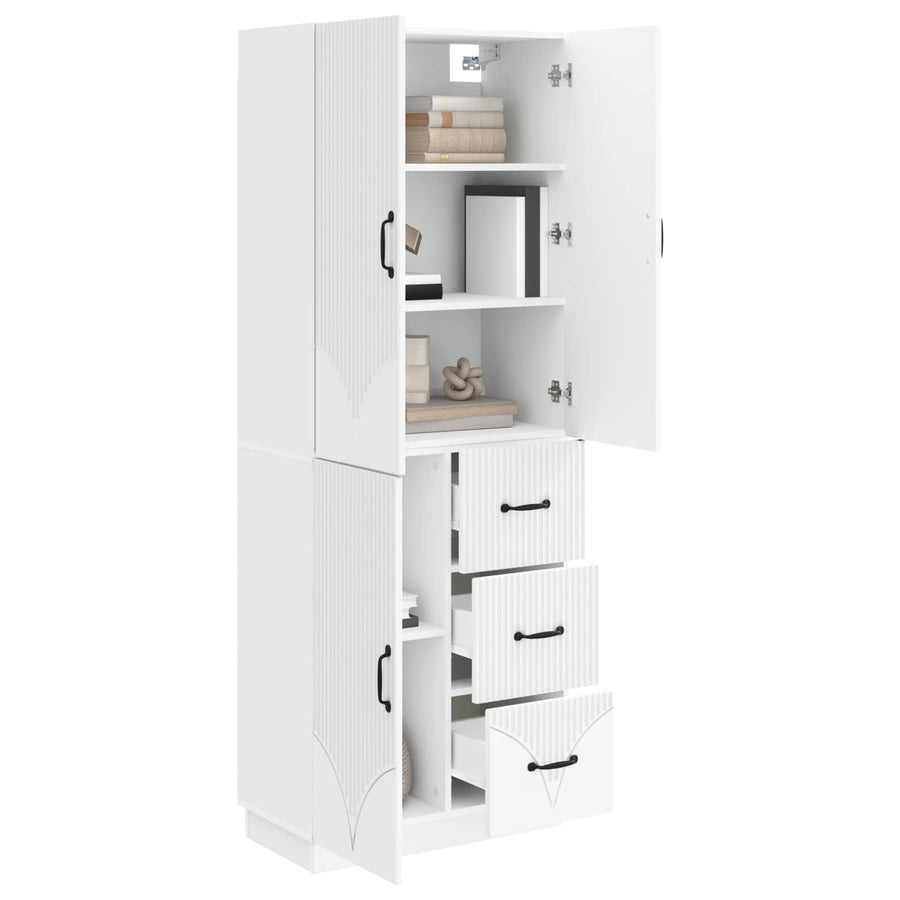 Cabinet Set 2 pcs Engineered Wood