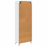 Cabinet Set 2 pcs White Engineered Wood