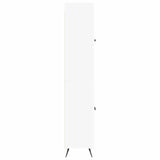 Cabinet Set 2 pcs White Engineered Wood