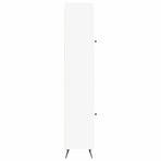Cabinet Set 2 pcs White Engineered Wood