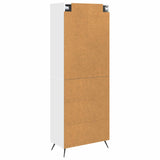 Cabinet Set 2 pcs White 66 x 34.5 x 90 cm Engineered Wood - Close-Up Angle