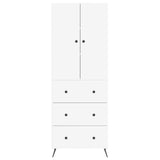 Cabinet Set 2 pcs White 66 x 34.5 x 90 cm Engineered Wood