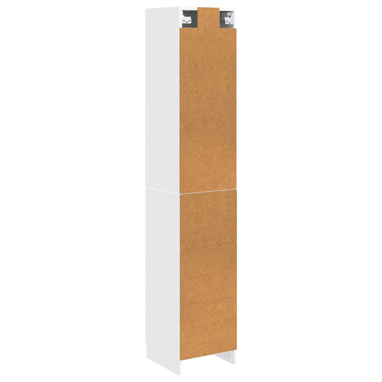 Cabinet Set 2 pcs White Engineered Wood