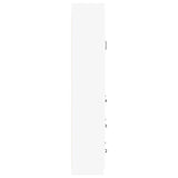 Cabinet Set 2 pcs White 66 x 34.5 x 87 cm Engineered Wood
