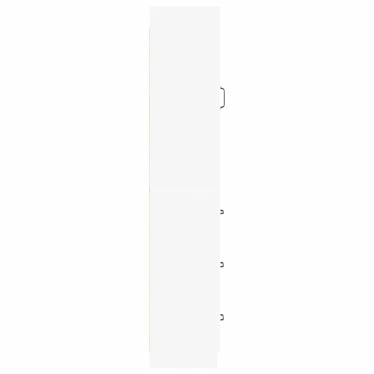 Cabinet Set 2 pcs White 33 x 34.5 x 87 cm Engineered Wood