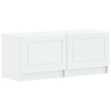 LED TV Cabinet UTRECHT 3 pcs White Engineered Wood
