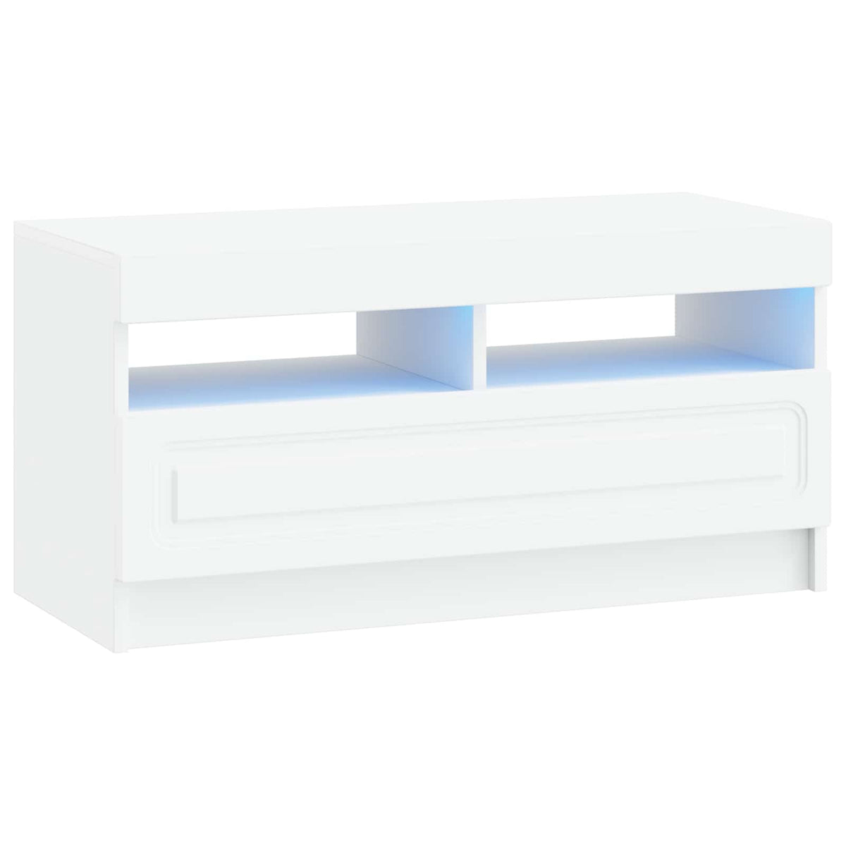 LED TV Cabinet UTRECHT 3 pcs White Engineered Wood