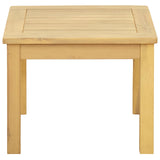 Coffee Table Light acacia 45 x 45 x 36 cm Solid Acacia Wood