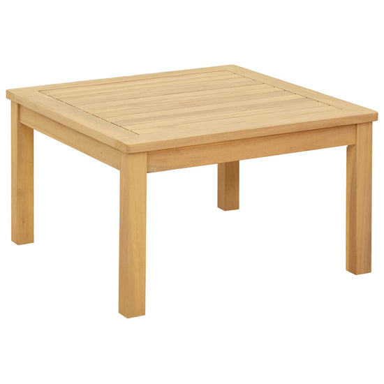 Coffee Table Light acacia 60 x 60 x 36 cm Solid Acacia Wood
