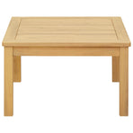Coffee Table Light acacia 60 x 60 x 36 cm Solid Acacia Wood