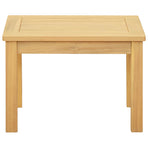 Coffee Table Light acacia 50 x 35 x 36 cm Solid Acacia Wood
