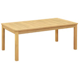 Coffee Table Light acacia 110 x 60 x 45 cm Solid Acacia Wood