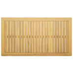 Coffee Table Light acacia 110 x 60 x 45 cm Solid Acacia Wood