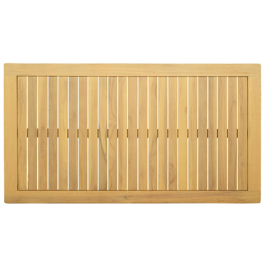 Coffee Table Light acacia 110 x 60 x 45 cm Solid Acacia Wood