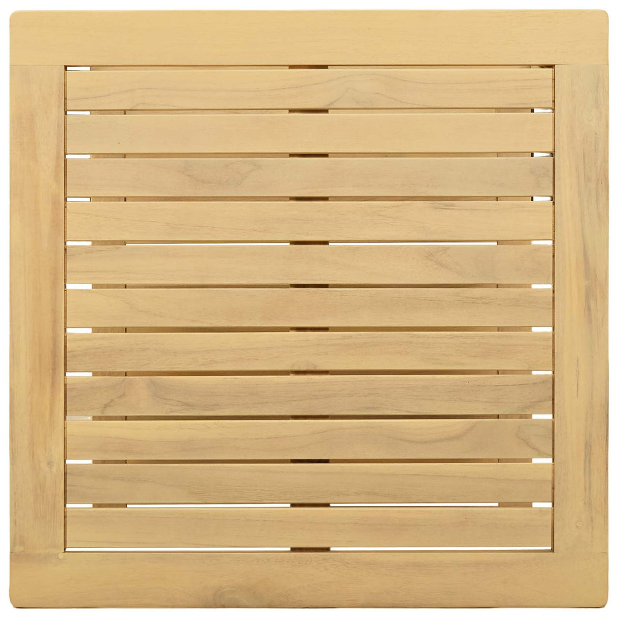 Side Table Oil Natural 60 x 60 x 45 cm Solid Acacia Wood