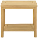 Side Table Oil Natural 50 x 35 x 45 cm Solid Acacia Wood